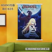 (60X90)BH1635-杀戮天使 动漫白色塑料杆挂画