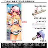 40X100 BH237-索尼子铝杆布挂画