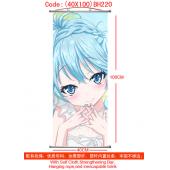40X100 BH220-电波女塑杆布挂画