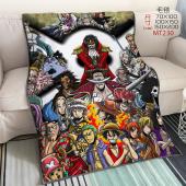 MT230-海贼王 动漫 超大貂绒毛毯