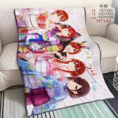 MT142-五等分的新娘 动漫超大貂绒毛毯