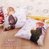 FBZ621-紫罗兰永恒花园动漫方抱枕