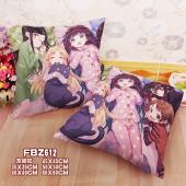 FBZ612-龙王的工作动漫方抱枕