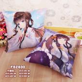 FBZ800-少女咖啡枪2双生视界 游戏方抱枕
