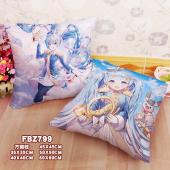 FBZ799-雪初音2020 动漫方抱枕