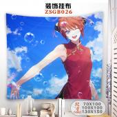 ZSGB026 银魂 动漫 装饰挂布（130X150）
