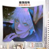 ZSGB014 咒术回战 动漫 装饰挂布（130X150）