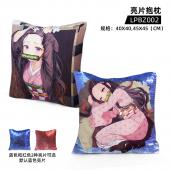 LPBZ002-鬼灭之刃 动漫亮片抱枕