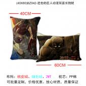 (40X60)BZ042-进击的巨人动漫双面长抱枕