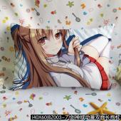 (40X60)BZ003-刀剑神域动漫双面长抱枕（配色丁枕芯...