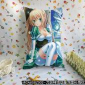 (40X60)BZ002-刀剑神域动漫双面长抱枕（配色丁枕芯...