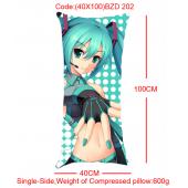 40x100 BZD202-初音单面长抱枕