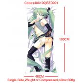 (40X100)BZD001-初音单面长抱枕（提前1天预订）