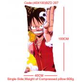 40x100 BZD207-海贼王单面长抱枕