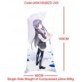 (40X100)BZD240-妖狐×仆SS单面长抱枕