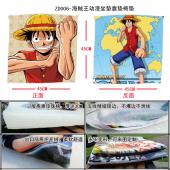 ZD006-海贼王动漫坐垫靠垫椅垫
