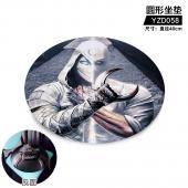 YZD058-月光骑士 美剧 细毛绒圆形坐垫