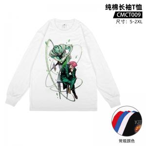 CMCX009 JOJO 动漫 纯棉长袖（烫画工艺）