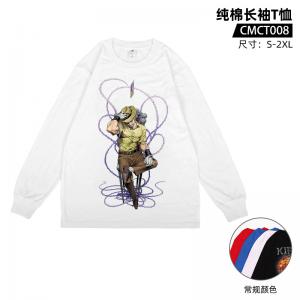 CMCX008 JOJO 动漫 纯棉长袖（烫画工艺）