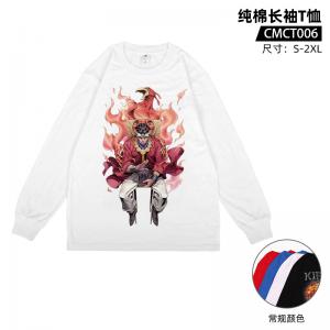 CMCX006 JOJO 动漫 纯棉长袖（烫画工艺）