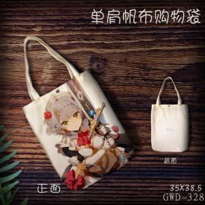 GWD328-原神 游戏 单肩帆布购物袋