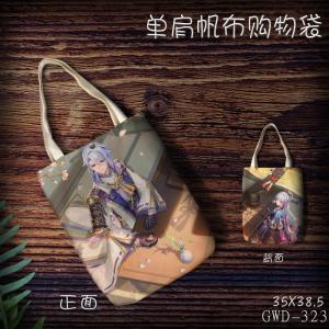 GWD323-原神 游戏 单肩帆布购物袋