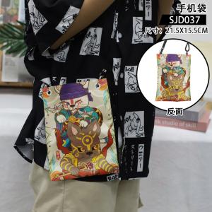 SJD037 怪化猫 动漫 手机袋
