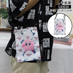 SJD026 星之卡比 动漫 手机袋