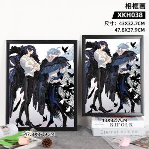 XKH038 哈尔的移动城堡 动漫 相框画