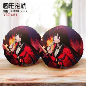 YBZ061-狂赌之渊 个性细毛绒圆形抱枕