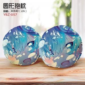 YBZ057-从零开始的异世界生活 个性细毛绒圆形抱枕