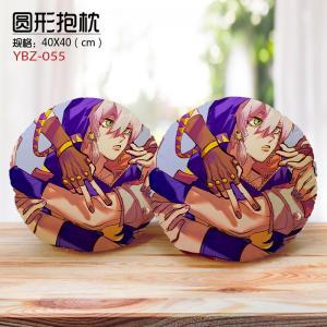 YBZ055-JOJO 个性细毛绒圆形抱枕
