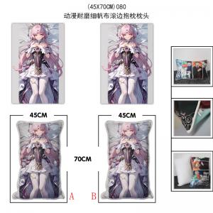 (45X70CM)080-星穹铁道游戏耐磨细帆布滚边抱枕枕头...