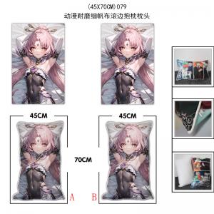 (45X70CM)079-星穹铁道游戏耐磨细帆布滚边抱枕枕头...