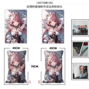 (45X70CM)060-星穹铁道游戏耐磨细帆布滚边抱枕枕头...
