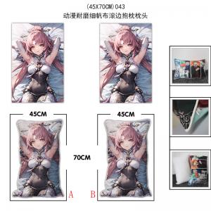 (45X70CM)043-星穹铁道游戏耐磨细帆布滚边抱枕枕头...