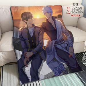 MT253-银魂 游戏 超大貂绒毛毯（MDM-375-银魂）
