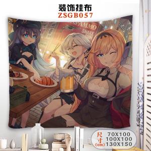 ZSGB057 少女前线 动漫 装饰挂布（130X150）（...