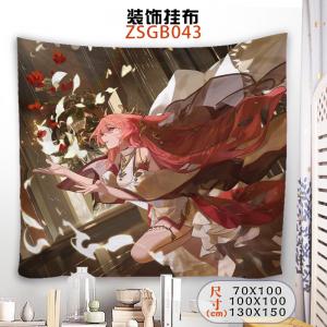 ZSGB043 原神 游戏 装饰挂布（130X150）