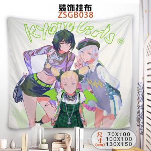ZSGB038 咒术回战 动漫 装饰挂布（130X150）