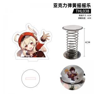 THL038 原神 游戏 亚克力弹簧摇摇乐