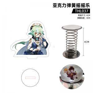 THL037 原神 游戏 亚克力弹簧摇摇乐
