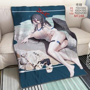 MT288-碧蓝档案 游戏 超大貂绒毛毯（LX-碧蓝档案-0...