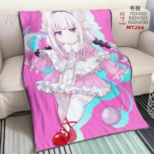 MT266-小林家的龙女仆 动漫 超大貂绒毛毯