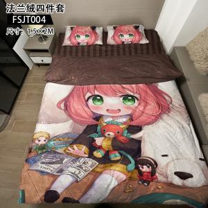 FSJT004 间谍过家家 动漫 法兰绒四件套