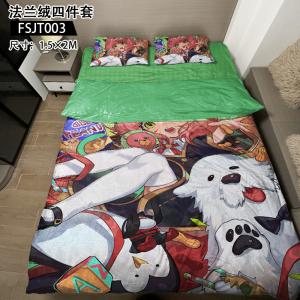 FSJT003 间谍过家家 动漫 法兰绒四件套