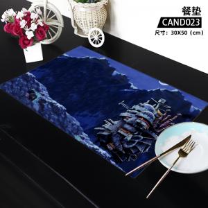 CAND023-哈尔的移动城堡 动漫餐垫