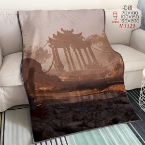 MT329-黑神话 悟空 游戏 超大貂绒毛毯