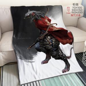 MT318-黑神话 悟空 游戏 超大貂绒毛毯