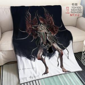 MT312-黑神话 悟空 游戏 超大貂绒毛毯